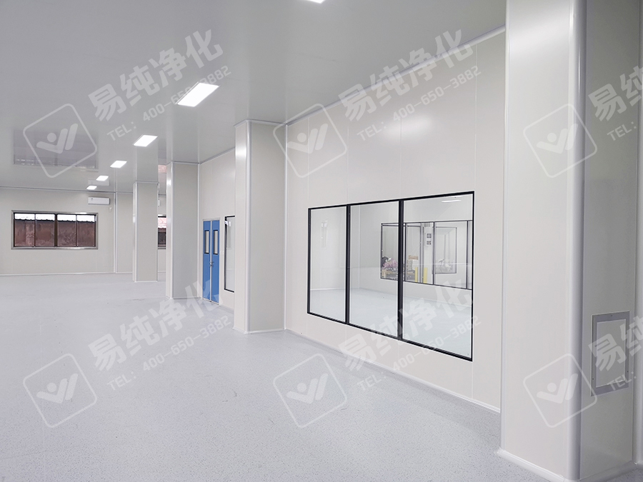 整體工程采用手工板裝修改造，吊頂采用手工單玻鎂凈化板，墻體采用手工巖棉板.jpg